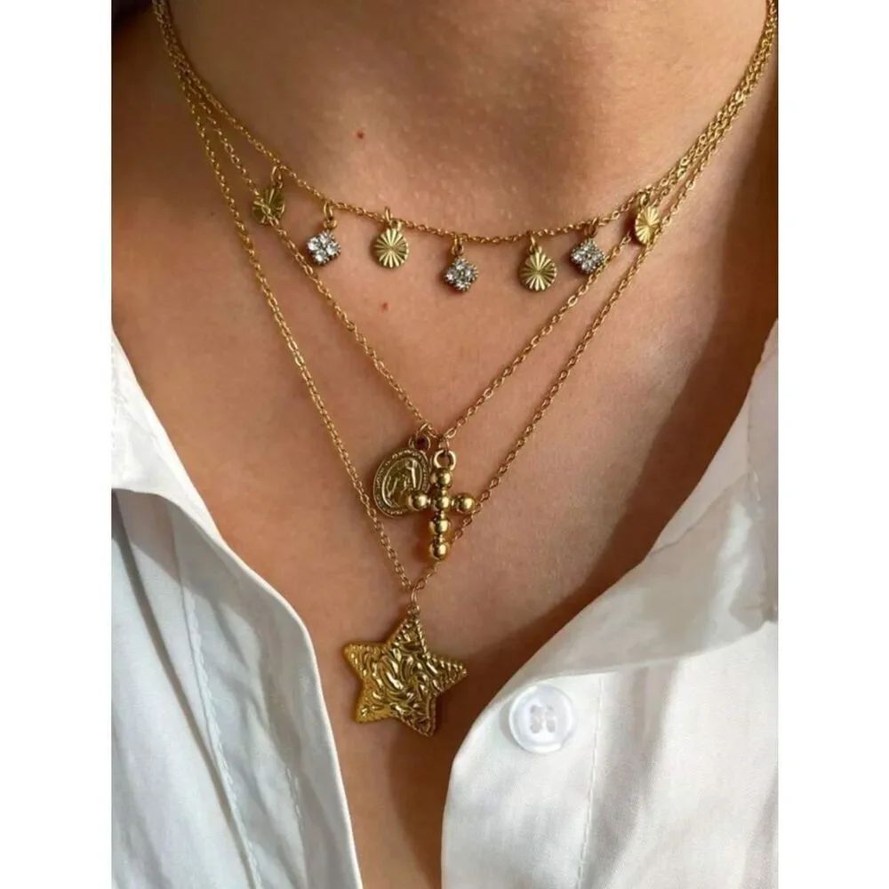 Star necklace N2041